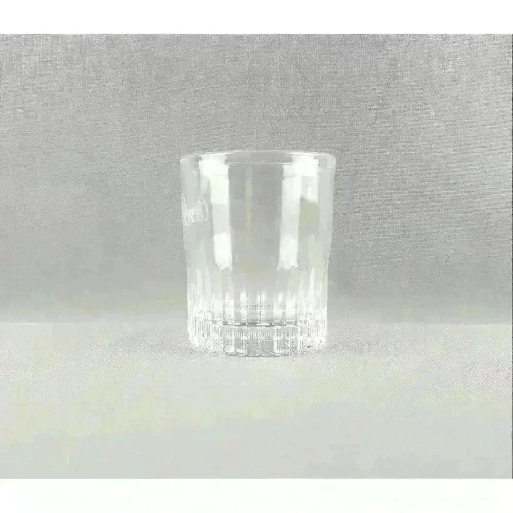 Crown Royal Old Fashioned Glass Canadian Whisky Ribbed Lowball, Embossed, Rocks - Picture 4 of 6